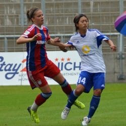 Melanie Leupolz, FC Bayern München, Kozue Andō, FFC Frankfurt, Fotoallerlei https://www.facebook.com/469262143096499/photos/a.800910766598300.1073741834.469262143096499/800912019931508/