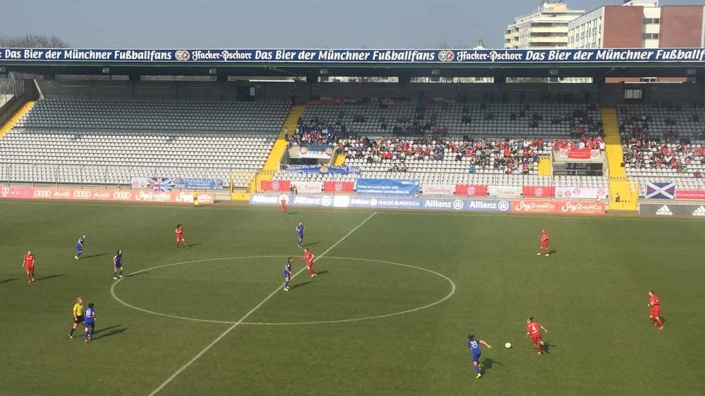 FC Bayern München Frauen - USV Jena, 5:1, 19.3.15, Grünwalder Stadion