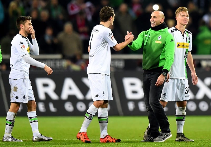 André Schubert brachte Gladbach wieder auf Kurs. (Foto: Lars Baron / Bongarts / Getty Images)