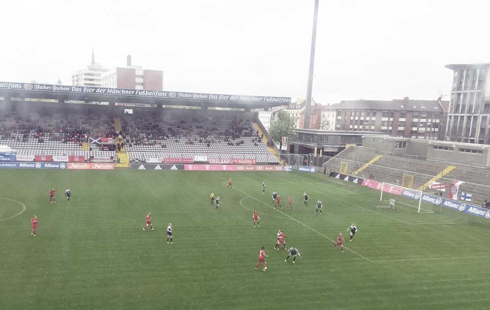 FC Bayern München - FFC Frankfurt, 0:1, 17.4.2016, Grünwalder Stadion