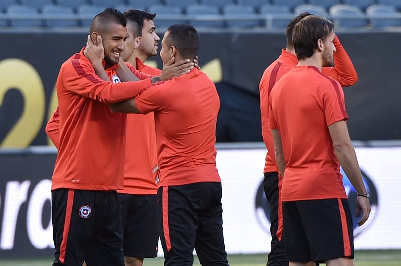 Auf Arturo Vidal und Alexis Sanchez wird es im Finale gegen Argentinien ankommen.(Foto: Nelson Almeida / AFP / Getty Images)