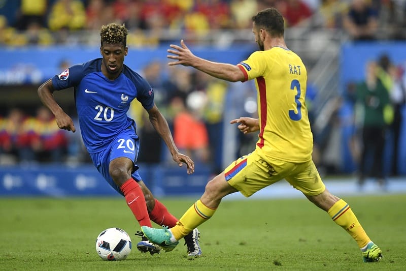 Coman war noch vor Martial die erste Wechsel-Option von Didier Deschamps.(Foto: Martin Bureau / AFP / Getty Images)