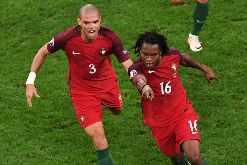 Torschütze und Spieler des Spiels: Renato Sanches. (Foto: Boris Horvat / AFP / Getty Images)