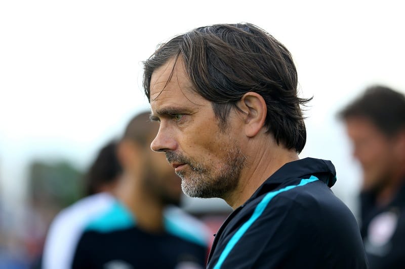 PSV-Trainer Cocu feierte national große Erfolge mit seiner Mannschaft. (Foto: Christof Koepsel / Getty Images)