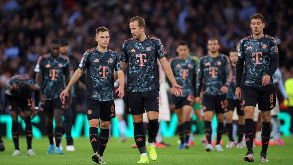 Der FC Bayern verliert gegen Aston Villa