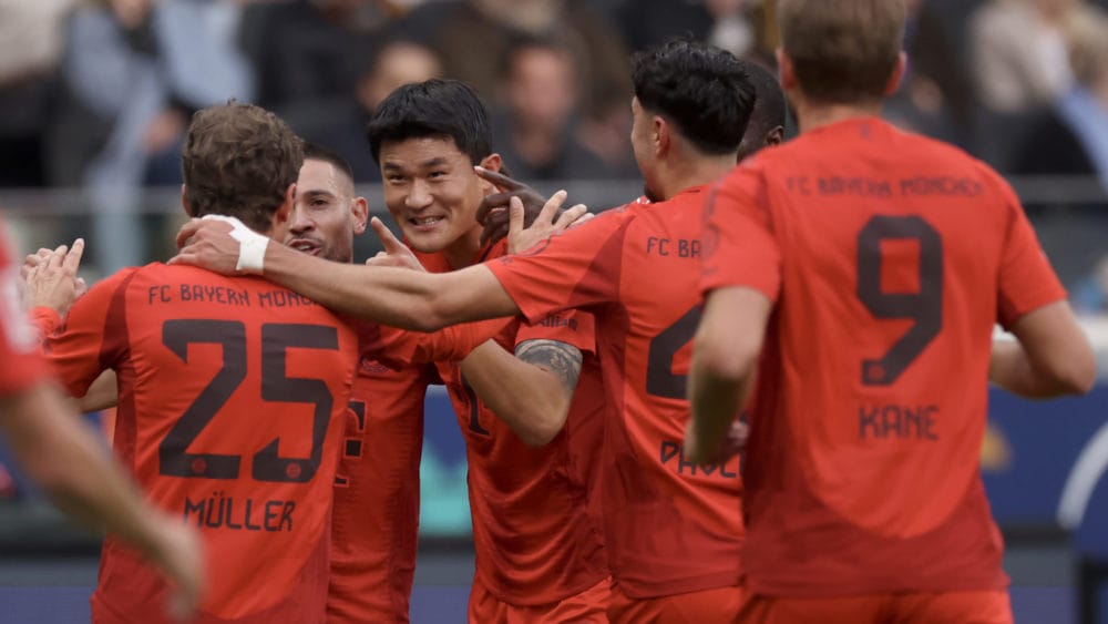 FC Bayern gewinnt in Frankfurt